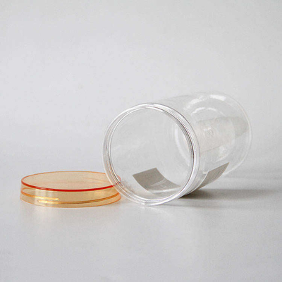 Custom Round Bottom Candy Cookie Jar Wide Mouth PET Plastic Jar (Điều này có nghĩa là chúng tôi sẽ không sử dụng nó)