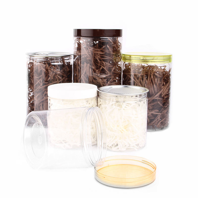 ODM Candy Cookie Jar 85 Caliber PET Trắng rỗng chất lượng thực phẩm