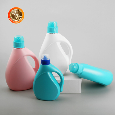 Kiểm tra rò rỉ tái chế PE chất tẩy rửa lỏng chai rỗng với nắp vít
