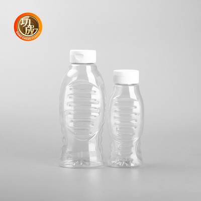 chai ép bột nhựa trong suốt để dễ dàng điền lại