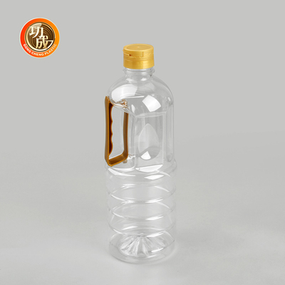 Vít trên nắp nhựa chai dầu nấu ăn chất lượng thực phẩm gia vị đóng gói tùy chỉnh 1000ml-1800ml