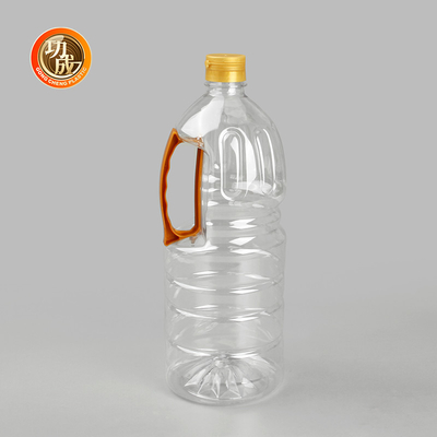 chai nước sốt nhựa rõ ràng chất lượng thực phẩm bao bì xi lanh 1000ml-1800ml Capacity