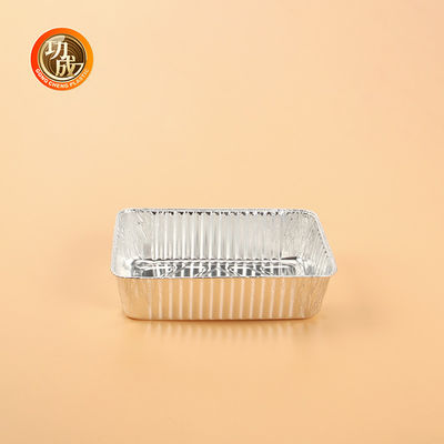 Các hộp gói thực phẩm bằng giấy nhôm bạc / vàng tùy chỉnh hình chữ nhật / hình tròn in thân thiện với môi trường